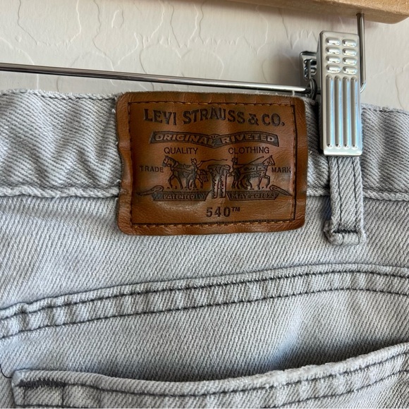 VTG Levi's brown tab stone wash 540 flex jeans - Picture 6 of 9